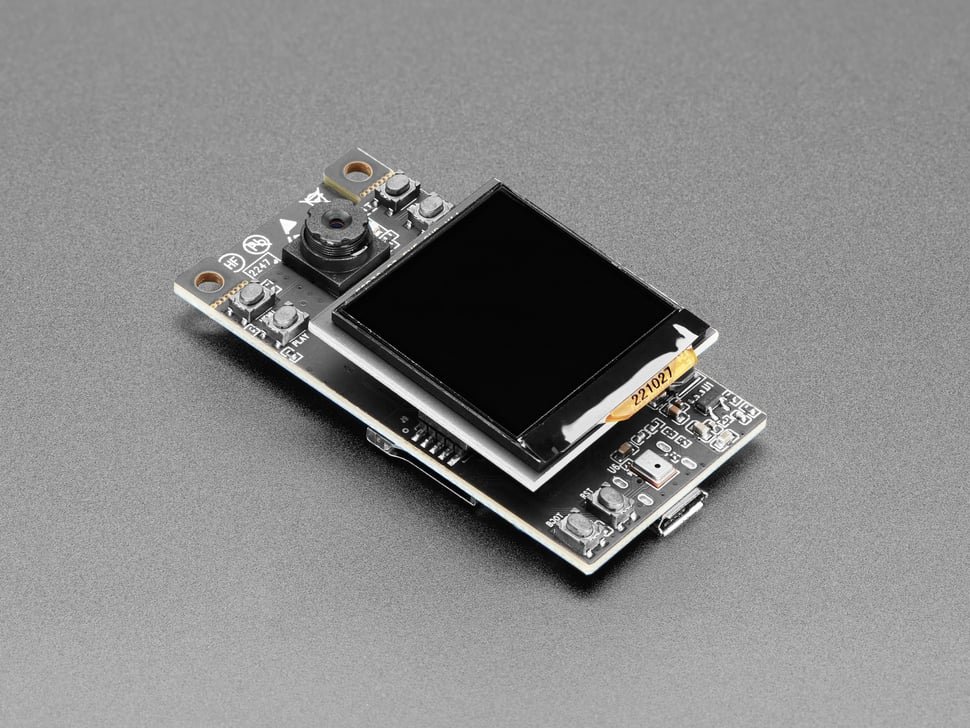Espressif ESP32-S3-EYE AI camera development board with LCD