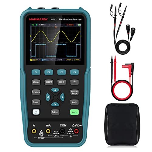 HANMATEK HO52 50MHz dual-channel handheld oscilloscope multimeter