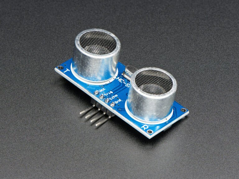 HC-SR04 ultrasonic distance sensor module for Arduino with dual transducers