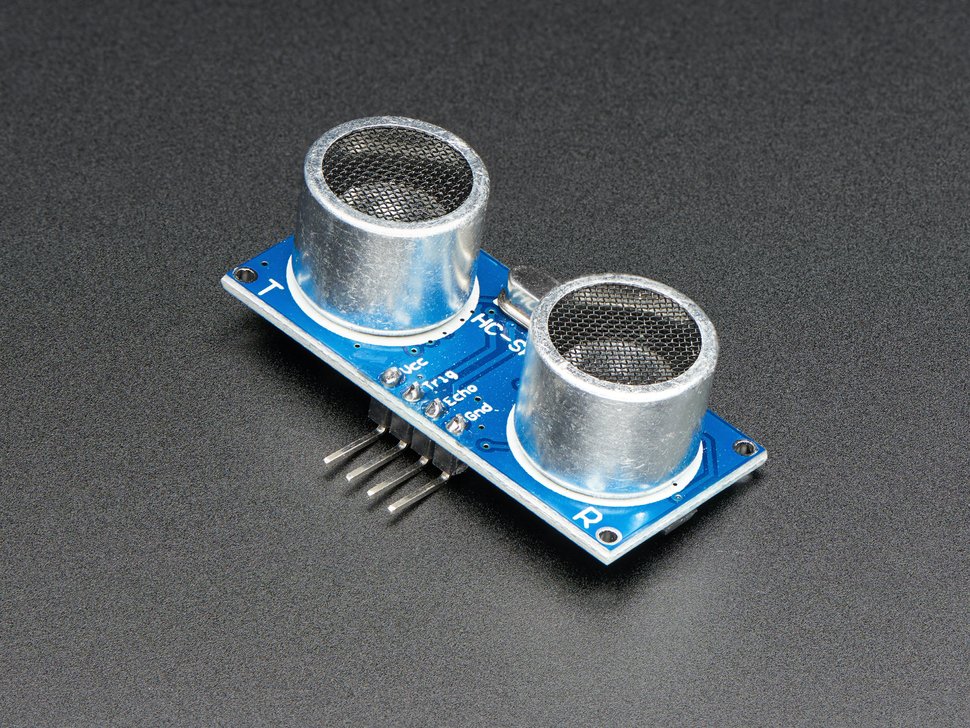 HC-SR04 ultrasonic distance sensor module for Arduino