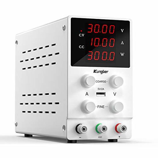 Kungber 30V 10A adjustable DC bench power supply