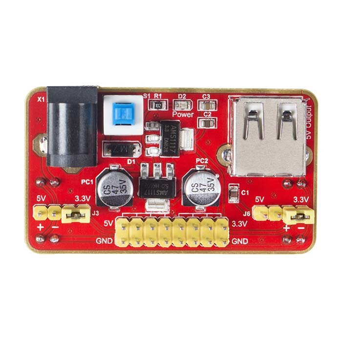 MB102 breadboard power supply module 3.3V 5V
