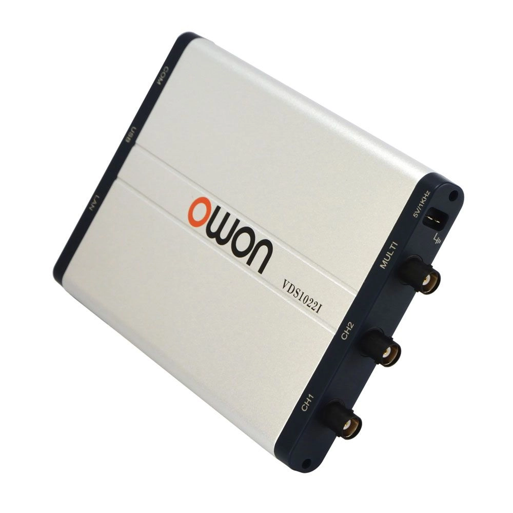 OWON VDS1022I isolated 25MHz 2-channel USB oscilloscope