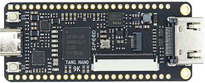 Sipeed Tang Nano 9K Gowin FPGA development board