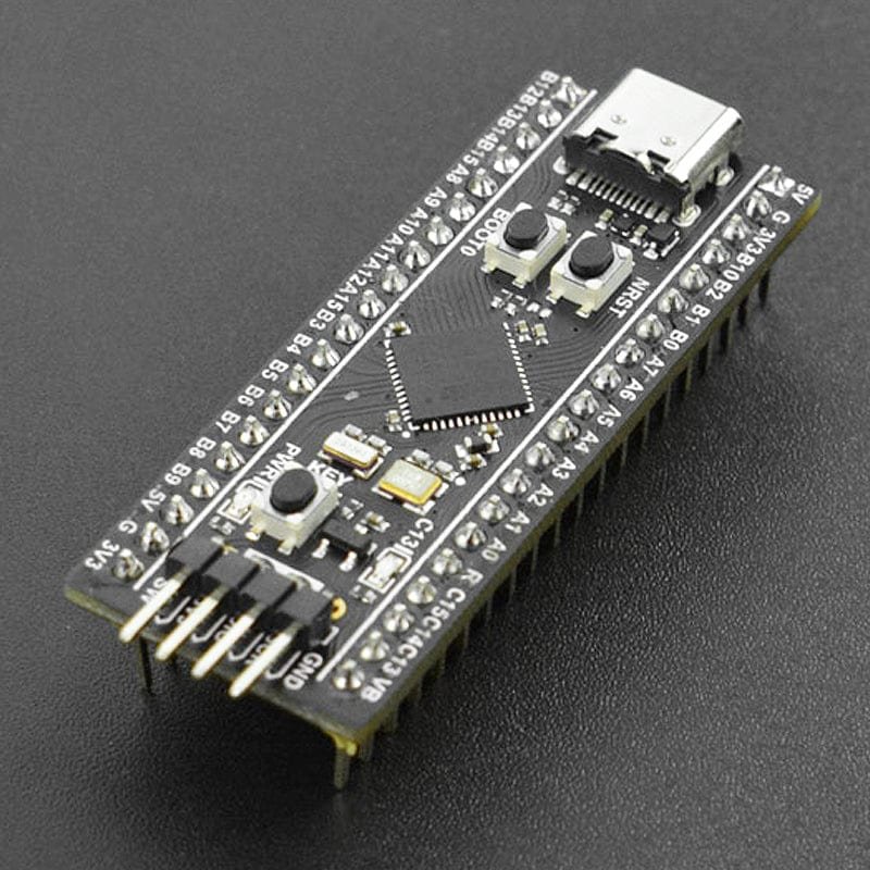 STM32 Black Pill WeAct STM32F411CEU6 development board with USB-C