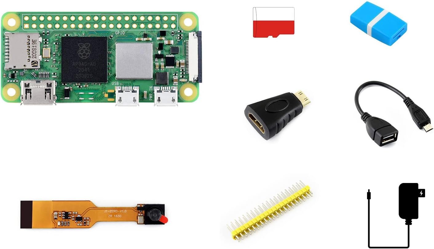 Waveshare Package C Raspberry Pi Zero 2 W bundle with mini camera