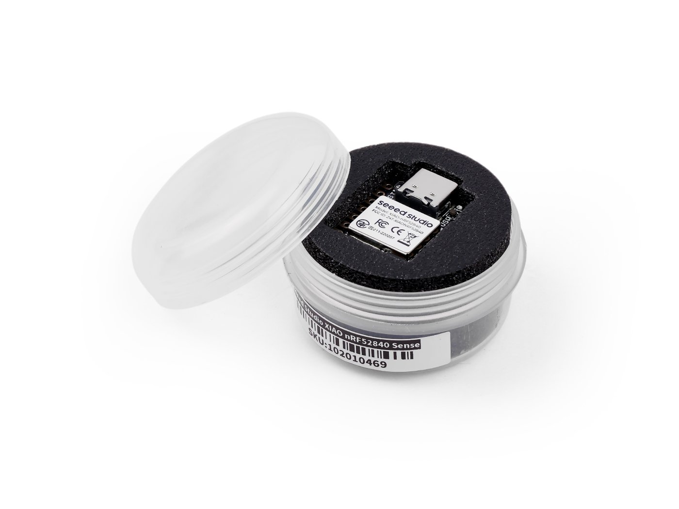 Seeed Studio XIAO nRF52840 Sense tiny Bluetooth dev board with IMU and microphone
