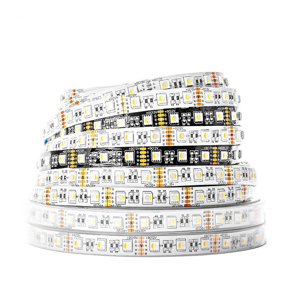 BTF-LIGHTING 5050 RGBW analog non-addressable LED strip 12V for PWM MOSFET control