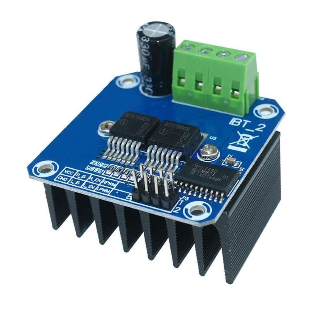 BTS7960 43A high power H-bridge DC motor driver module IBT-2