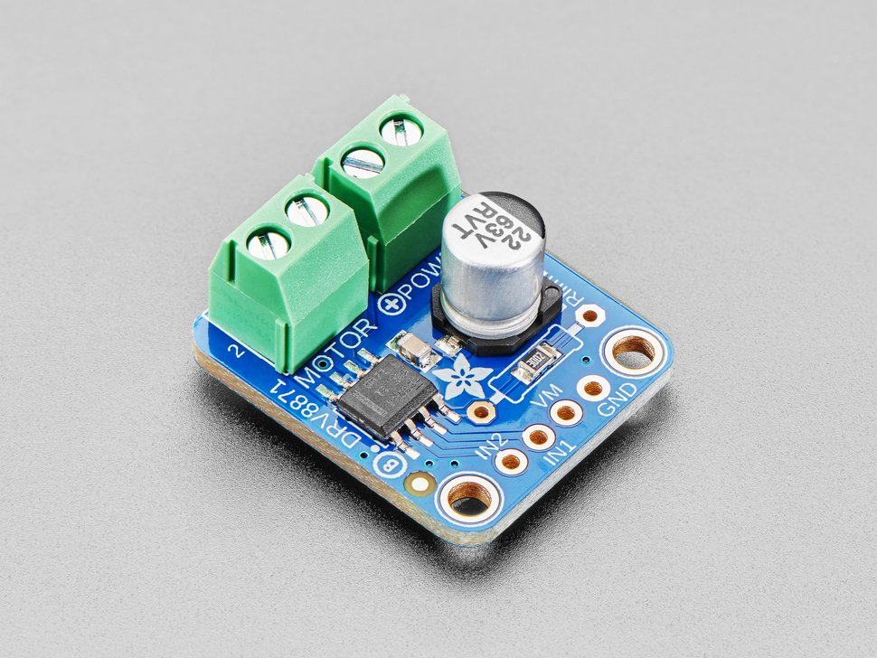 Adafruit DRV8871 3.6A single brushed DC motor driver breakout board