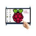 Elecrow 7 inch 1024x600 IPS capacitive HDMI touchscreen with speakers and stand