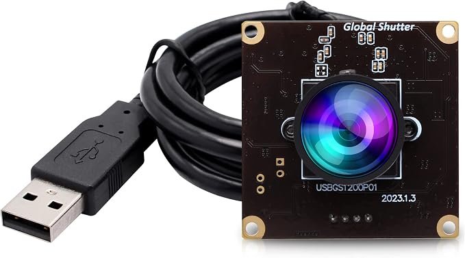ELP AR0234 USB 2.0 global shutter camera 1080P 90fps wide angle