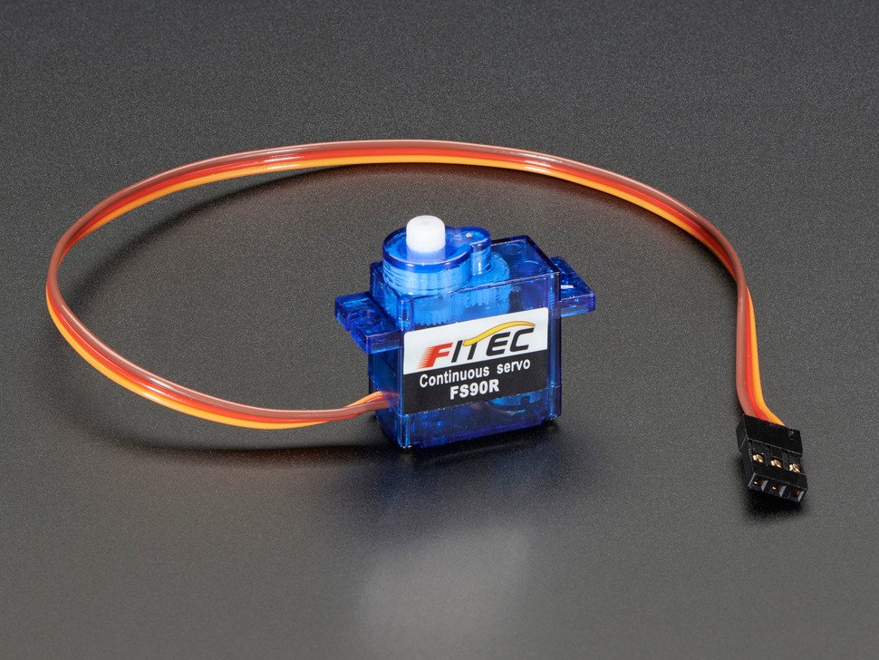 FEETECH FS90R 360 degree continuous rotation micro servo motor for robot wheels