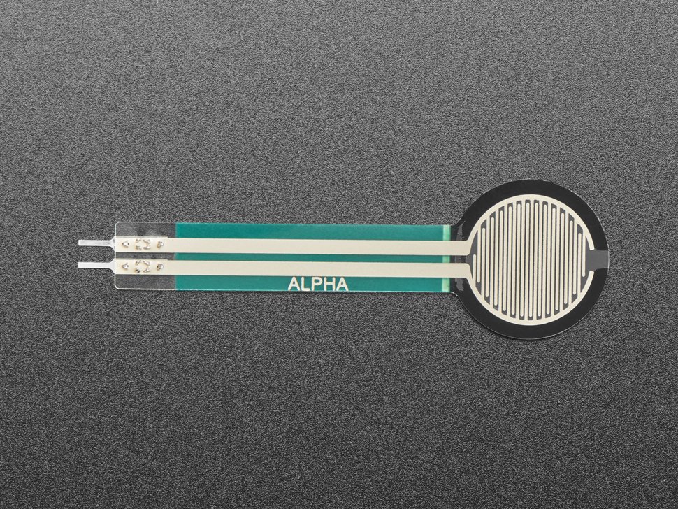 FSR402 round 0.5 inch force sensitive resistor pressure sensor for Arduino