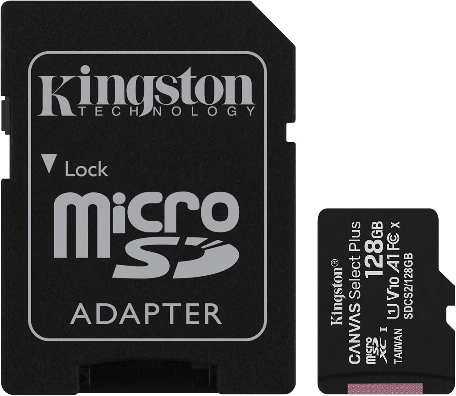 Kingston Canvas Select Plus 128GB A1 budget microSD card for Raspberry Pi