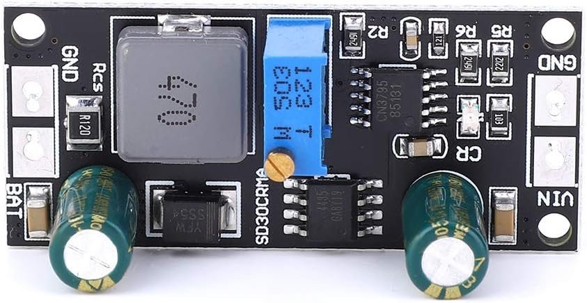 LiFePO4 MPPT solar panel controller module 1A for single-cell LiFePO4 battery IoT nodes