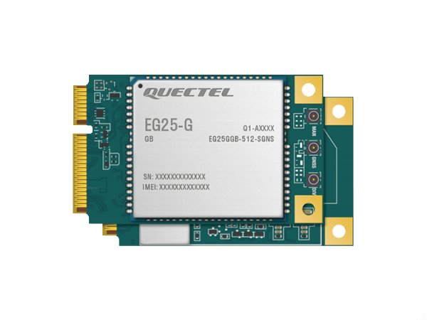 Quectel EG25-G Mini PCIe 4G LTE Cat-4 global module