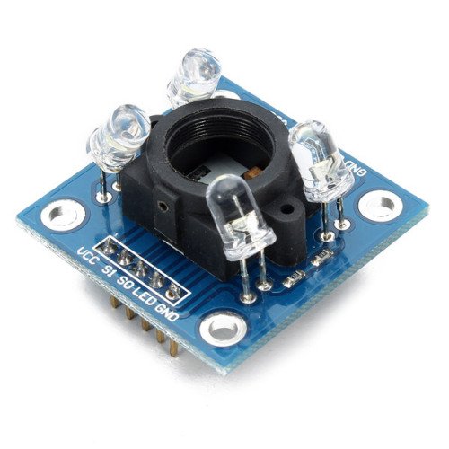 TCS3200 TCS230 GY-31 color sensor recognition module with frequency output for Arduino