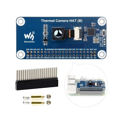 Waveshare Long-Wave IR Thermal Imaging Camera HAT (B) for Raspberry Pi