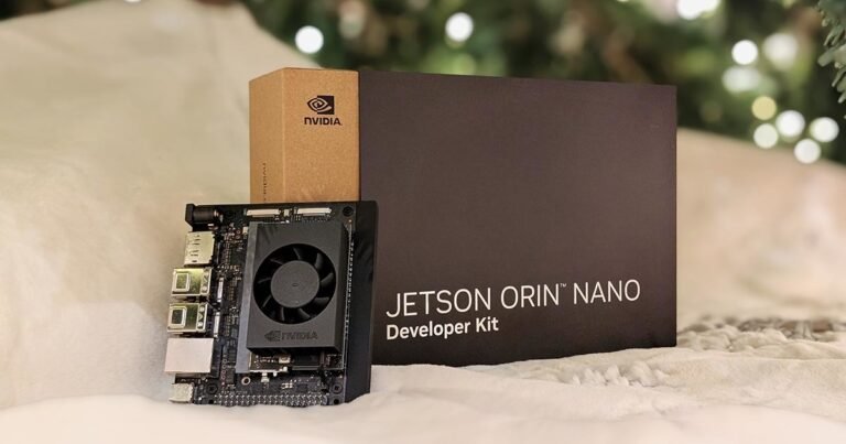 NVIDIA Jetson Orin Nano Super Developer Kit 8GB edge AI board with 67 TOPS performance