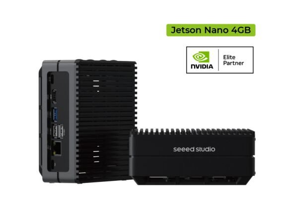 Seeed Studio reComputer J1010 classic NVIDIA Jetson Nano 4GB edge AI device with aluminium case
