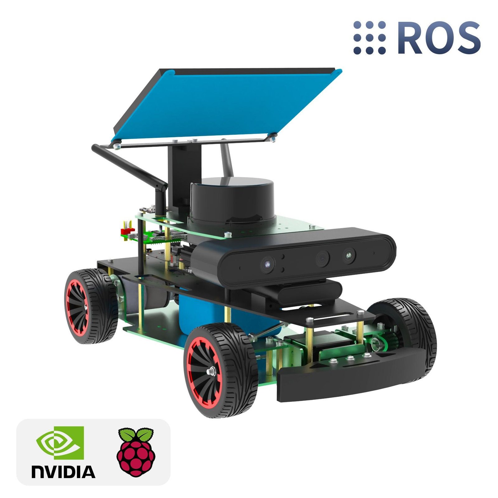 Yahboom ROSMASTER ROS2 robot car kit with Jetson Orin Nano Super, lidar and depth camera