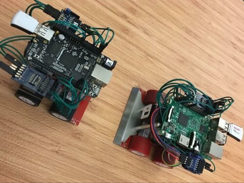 BeagleBone Black Rev C starter kit board with 46 pin expansion headers