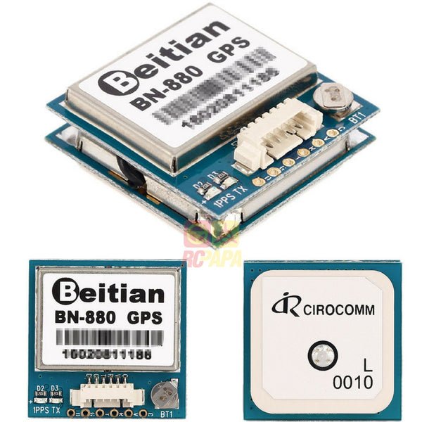 Beitian BN-880 u-blox M8 GPS module with HMC5883L compass for Arduino and ESP32