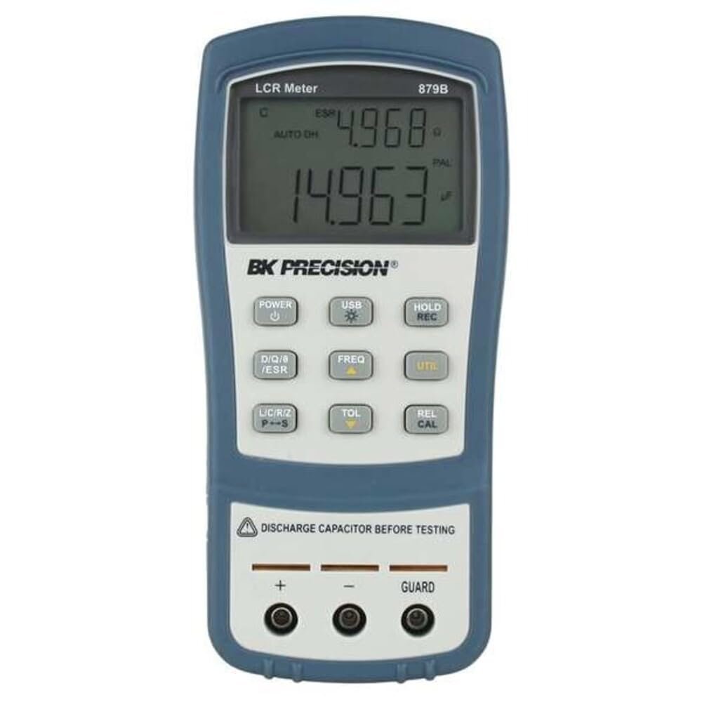 B&K Precision 879B dual display handheld LCR meter