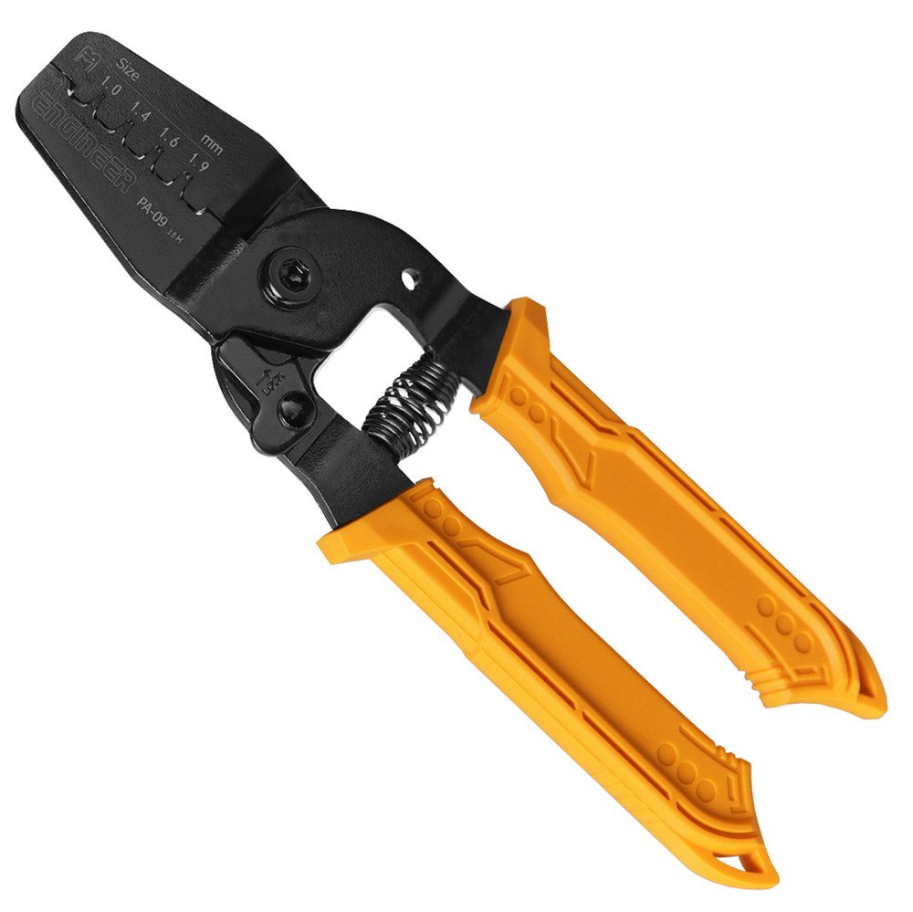 ENGINEER PA-09 micro connector crimping pliers for JST and DuPont open barrel terminals AWG 32-20