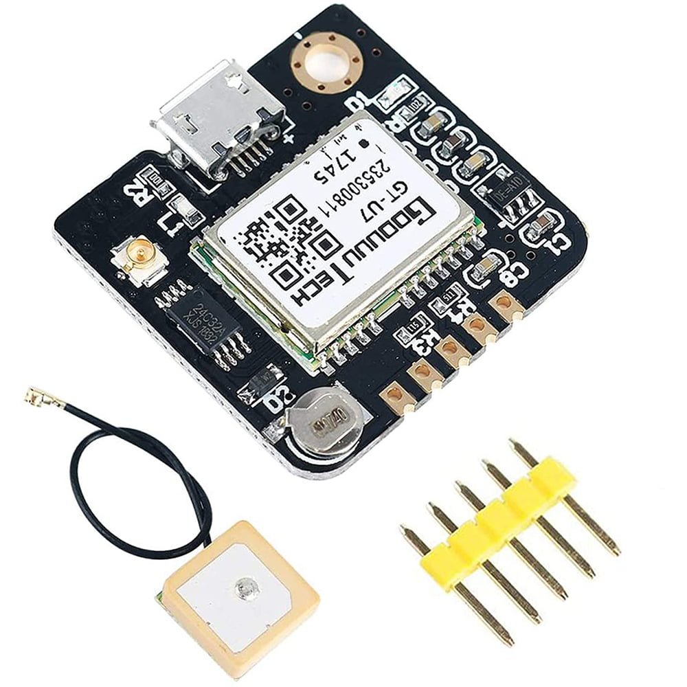 GT-U7 u-blox 7 GPS module with micro USB port and IPEX antenna, NEO-6M compatible