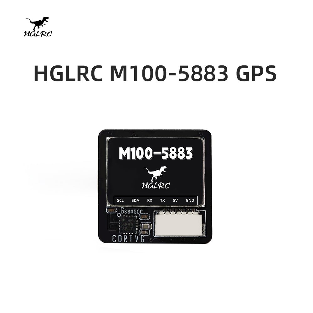 HGLRC M100-5883 u-blox M10 GPS module with QMC5883 compass