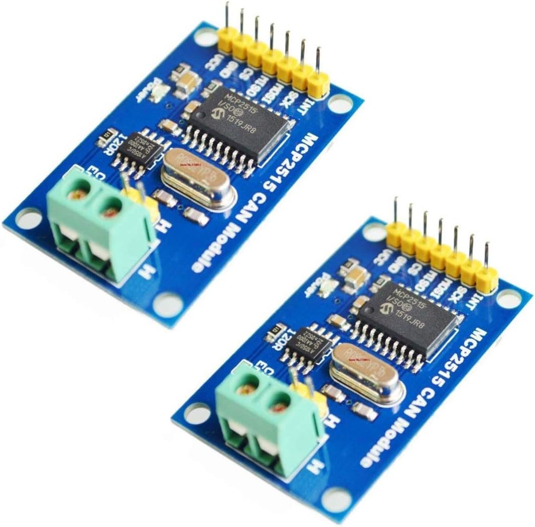 HiLetgo MCP2515 CAN bus module with TJA1050 transceiver and SPI interface for Arduino