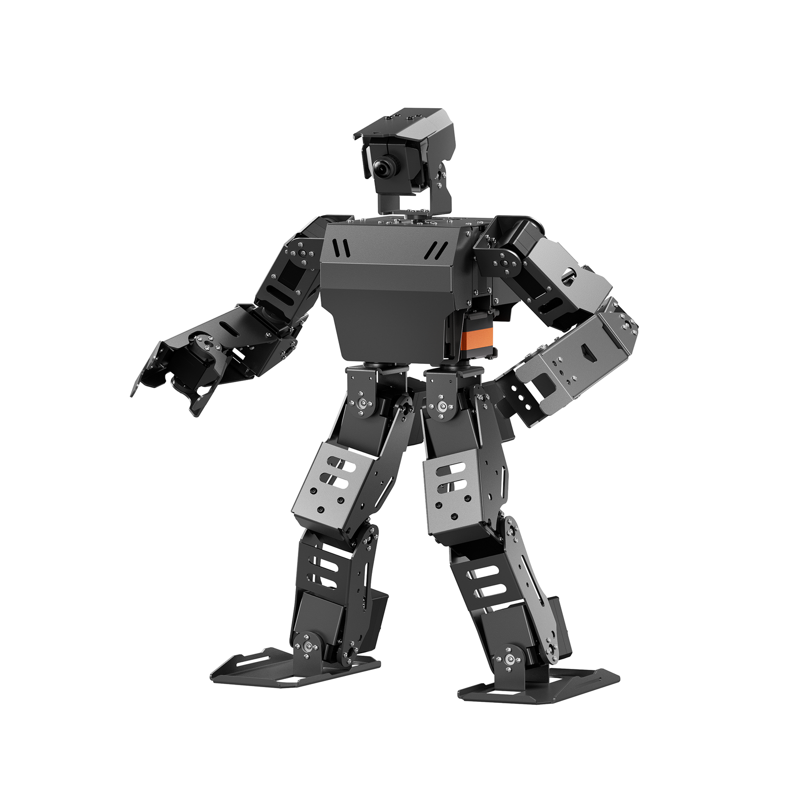 Hiwonder AiNex ROS education biped humanoid robot kit with Raspberry Pi 5 and 24 bus servos