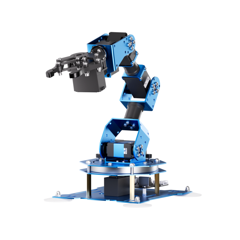 Hiwonder xArm 1S 6DOF aluminium robotic arm kit with intelligent serial bus servos