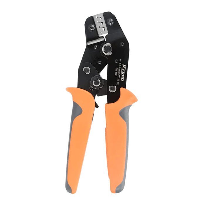 iCrimp SN-48B pin crimping tool for 3.96mm 4.8mm 5.08mm 6.3mm DuPont JST-SM and Molex terminals AWG 26-16