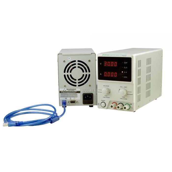 Korad KD3005P 30V 5A programmable linear bench DC power supply with USB and RS232 control