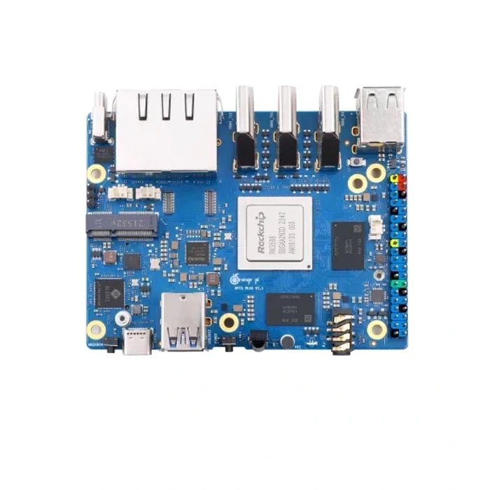 Orange Pi 5 Plus RK3588 board with dual 2.5GbE ports, dual HDMI 2.1 and M.2 PCIe 3.0