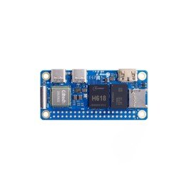 Orange Pi Zero 2W Allwinner H618 board in Raspberry Pi Zero form factor with 40-pin header