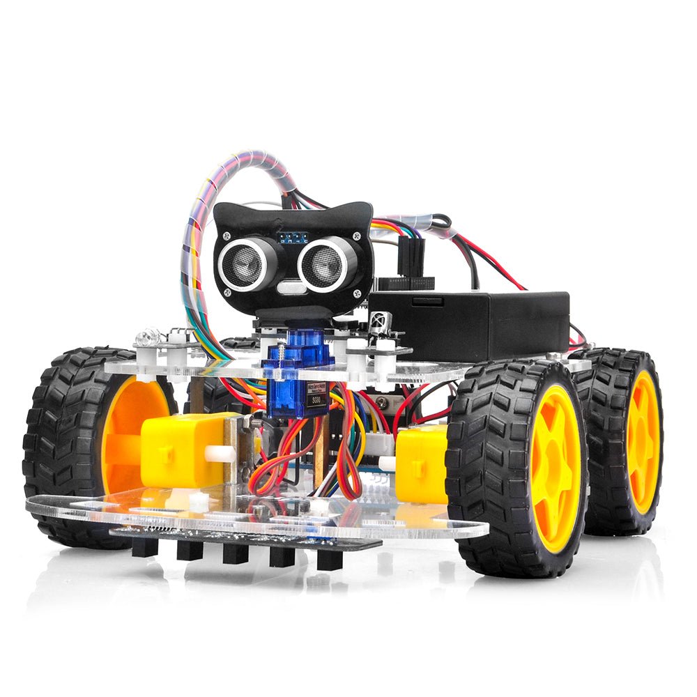 OSOYOO Robot Car Starter Kit V2.1 for Arduino with line tracking sensor module