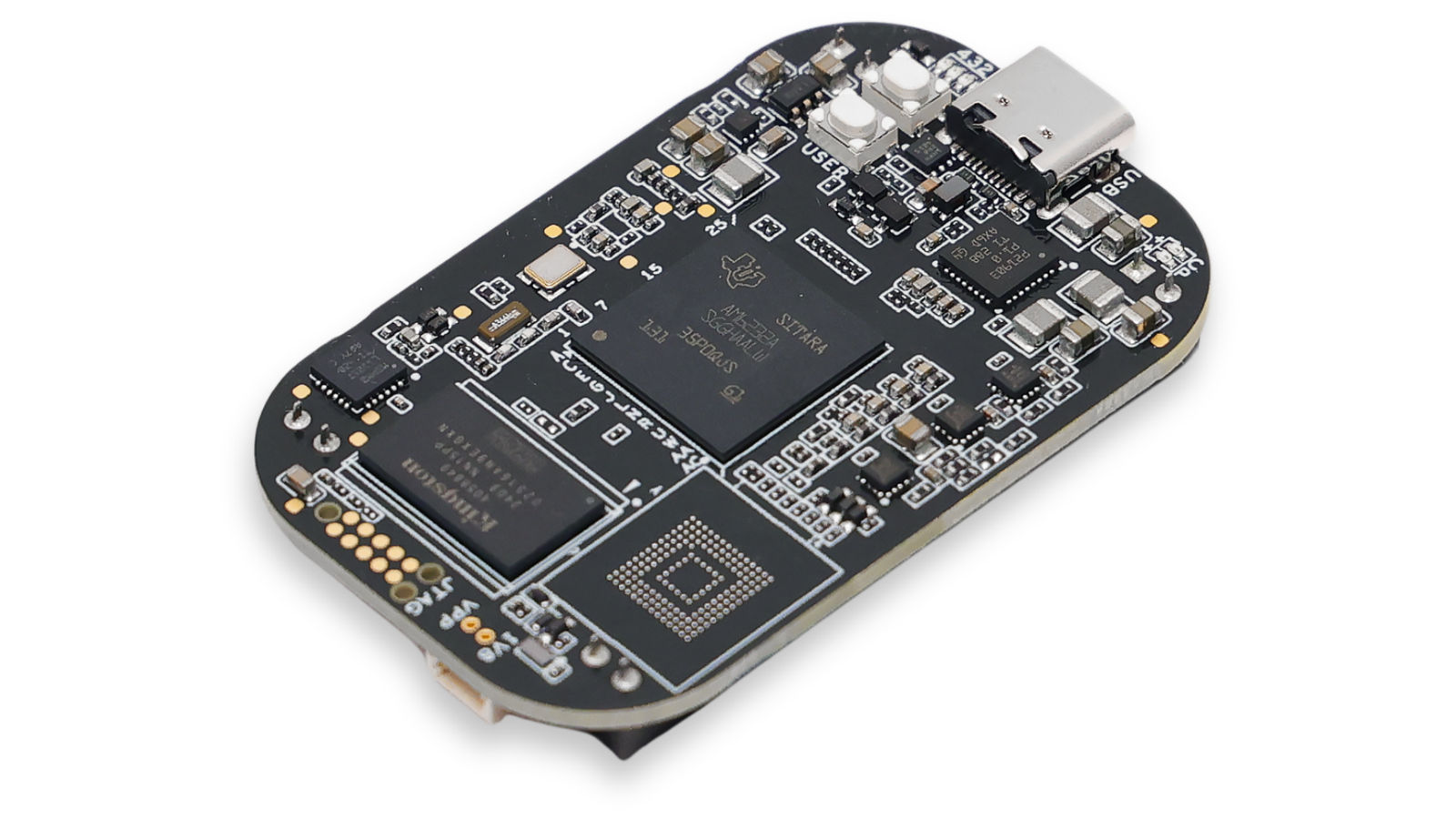 PocketBeagle 2 AM6232 Cortex-A53 tiny single board computer with USB-C