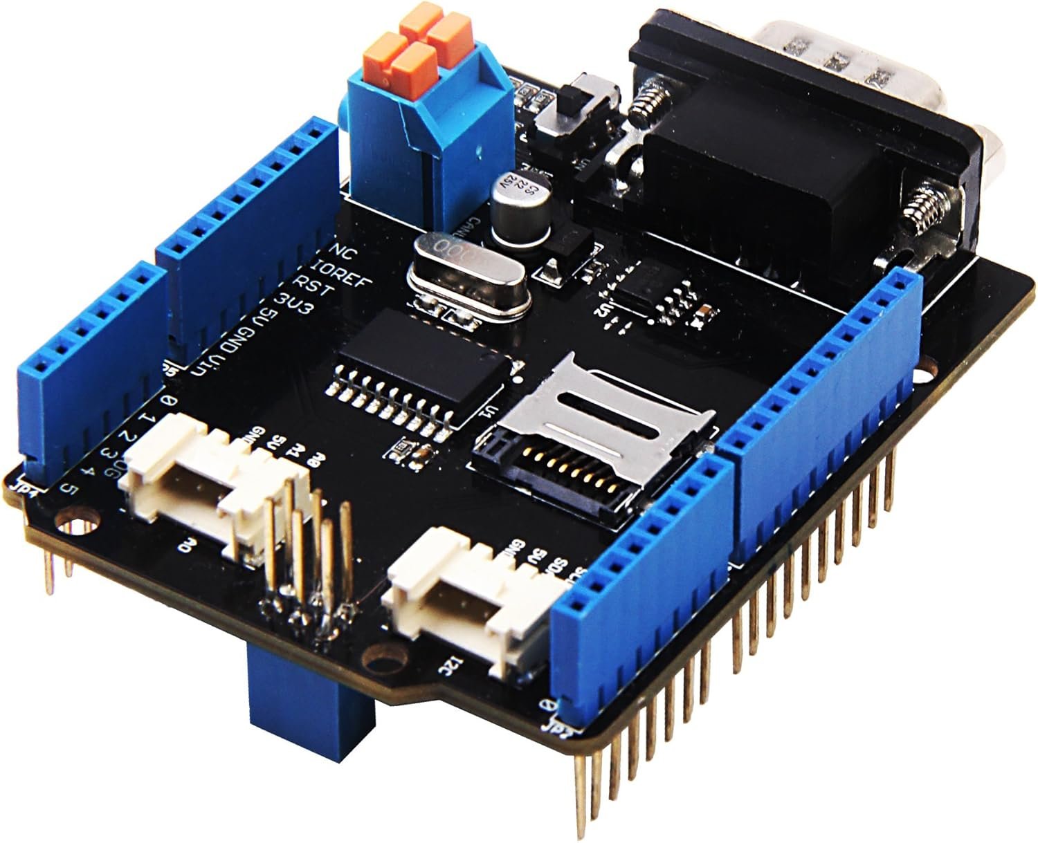 Seeed Studio CAN-Bus Shield V2 for Arduino with MCP2515 controller, MCP2551 transceiver and DB9 connector