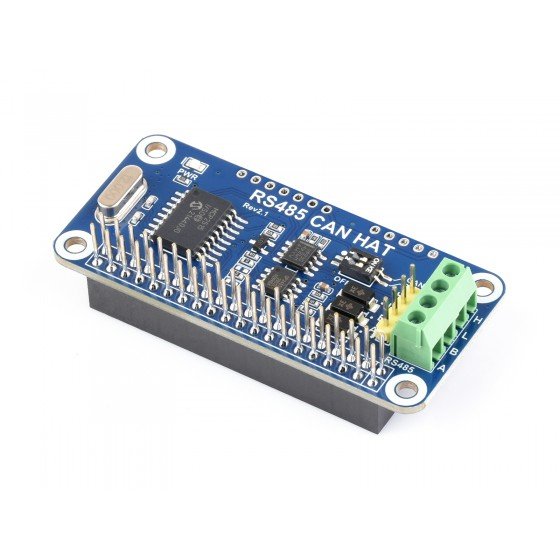 Waveshare RS485 CAN HAT for Raspberry Pi with SP3485 and MCP2515