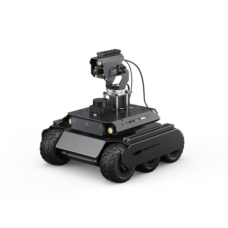 Waveshare UGV Rover ROS 2 open source six wheel 4WD AI robot with Raspberry Pi and ESP32 dual controllers