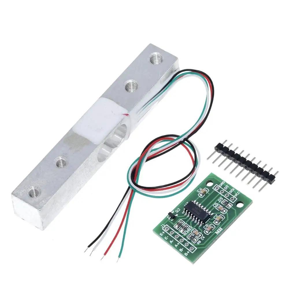 20kg aluminium load cell with HX711 ADC module for a DIY kitchen scale