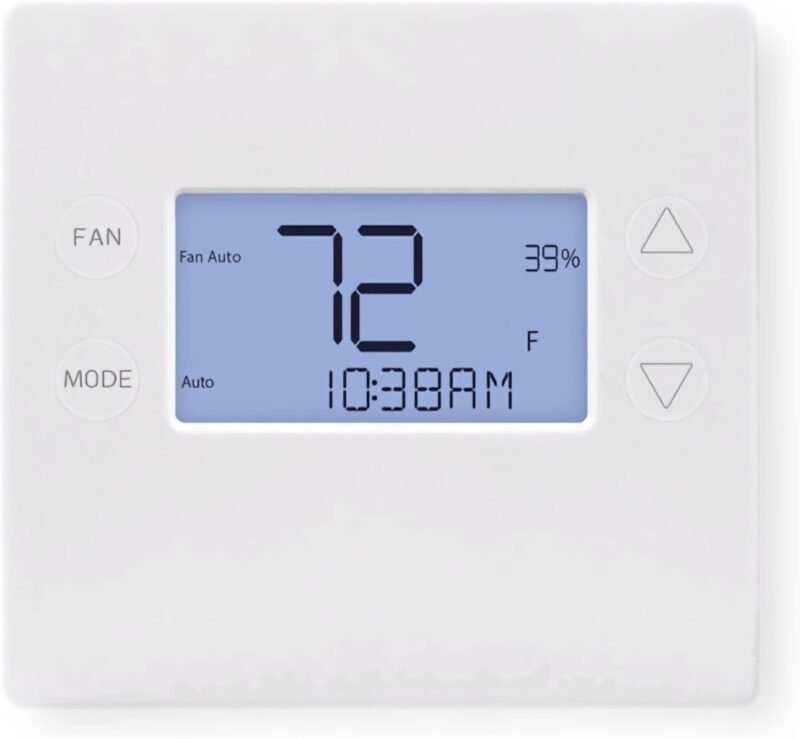 2GIG STZ-1 Z-Wave Plus 700 series programmable thermostat