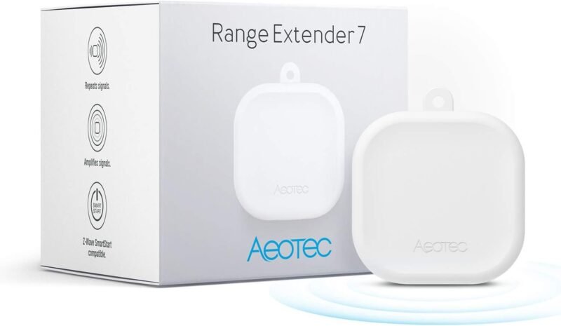 Aeotec Range Extender 7 Z-Wave Plus 700 Series plug-in repeater