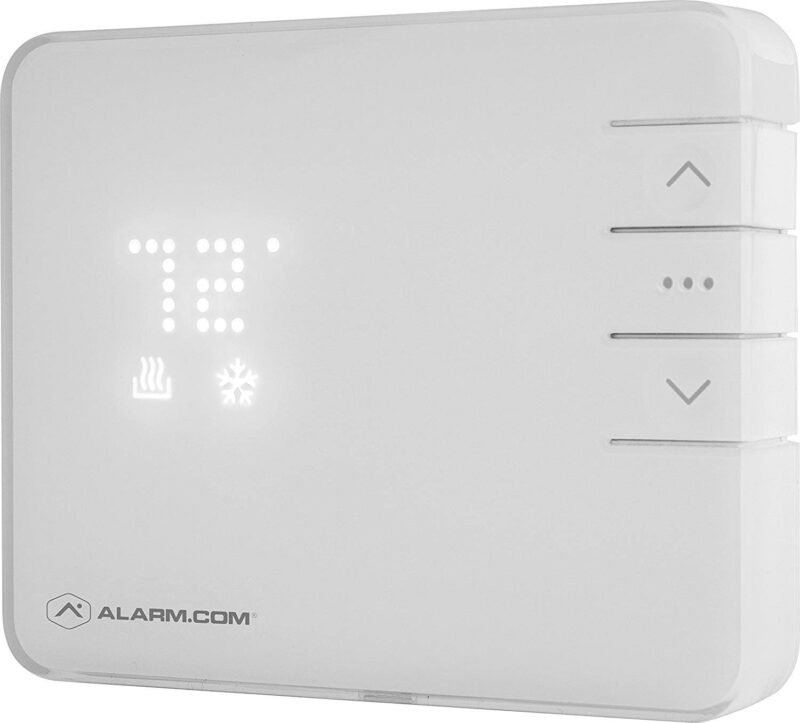Alarm.com ADC-T2000 Z-Wave Plus smart thermostat battery powered