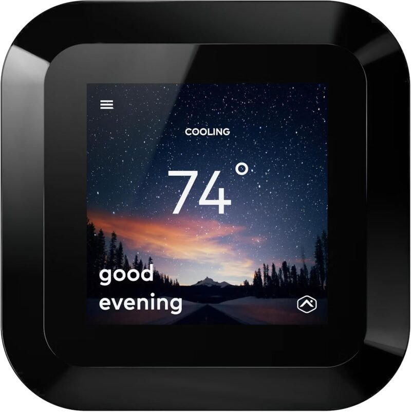 Alarm.com ADC-T40K-HD Z-Wave smart thermostat with color touchscreen