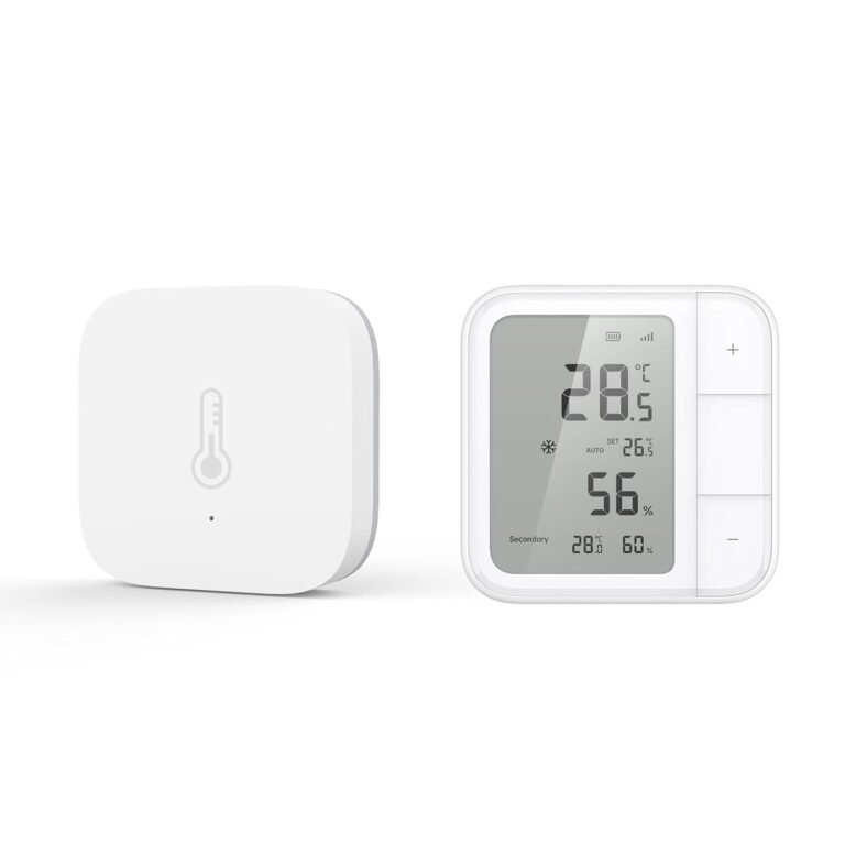 Aqara Climate Sensor W100 Matter over Thread temperature and humidity sensor with LCD display